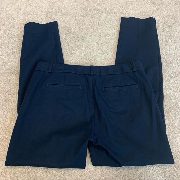 Banana republic navy blue Sloan pants Sz 6 ankle length - Picture 5 of 12